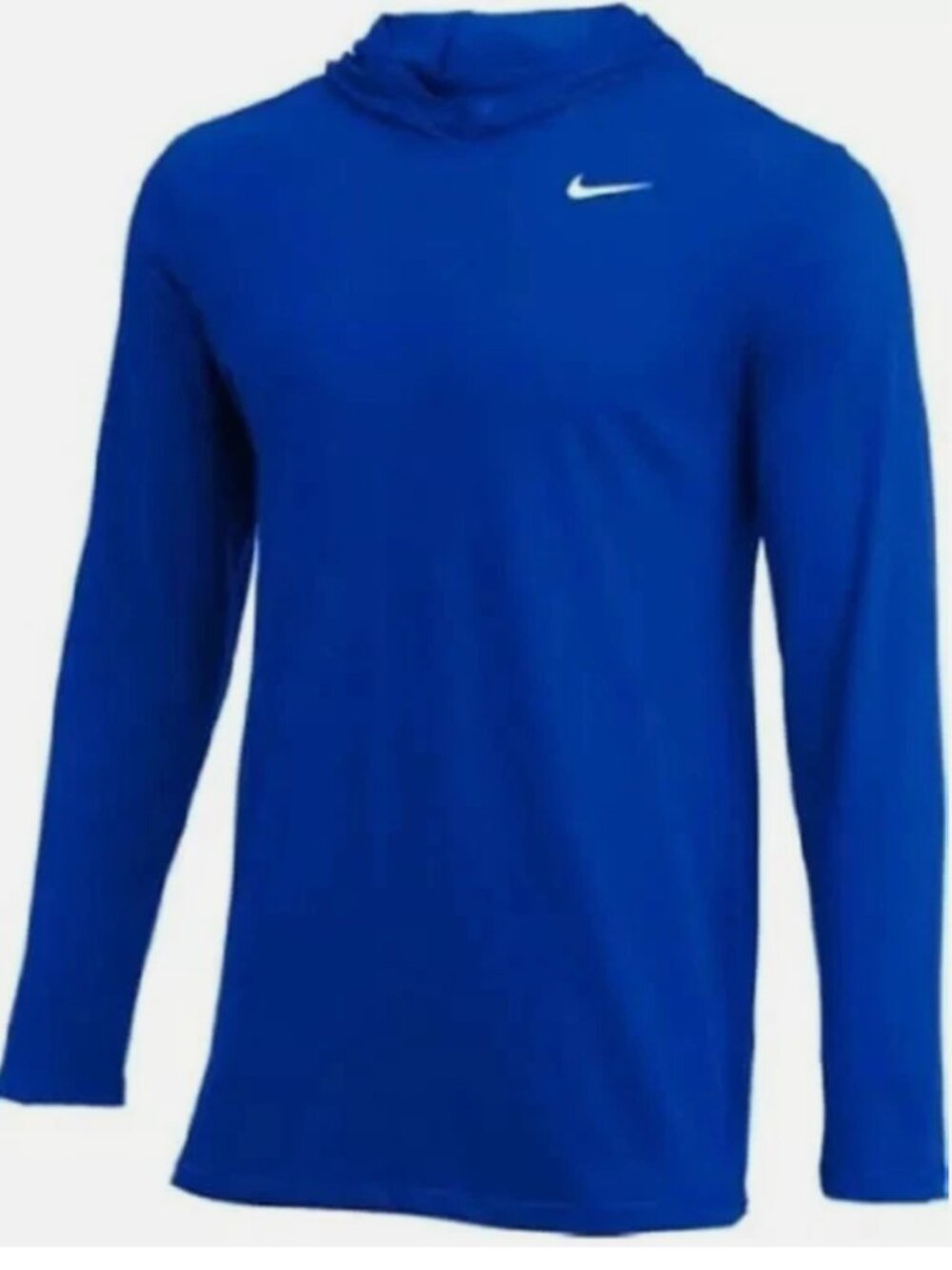 Nike Men's Dry Long Sleeve Lightweight Hoodie Tee Size M